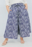 SAKURA さくら NAVY Circle Culottes BATIK