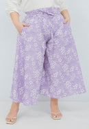 SAKURA さくら LILAC Circle Culottes BATIK
