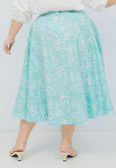 SAKURA さくら MINT Circle Skirt BATIK
