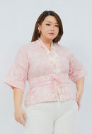 SAKURA さくら Blush 3/4 Sleeve Nyonya Top
