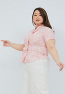 SAKURA さくら Blush Kebaya Top Batik