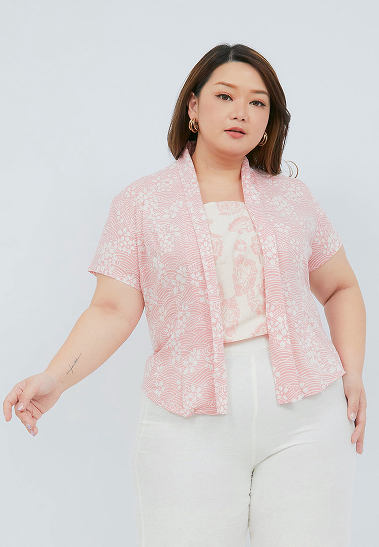 SAKURA さくら Blush Kebaya Top Batik