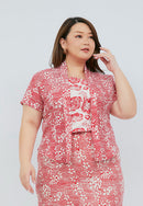 SAKURA さくら Red Kebaya Top Batik
