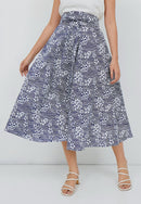 SAKURA さくら NAVY Circle Culottes BATIK