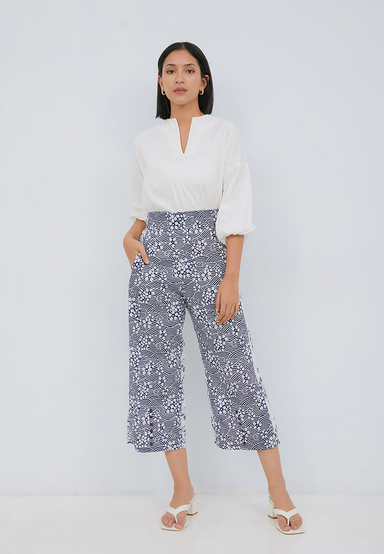 SAKURA さくら Navy 3-Way Pants