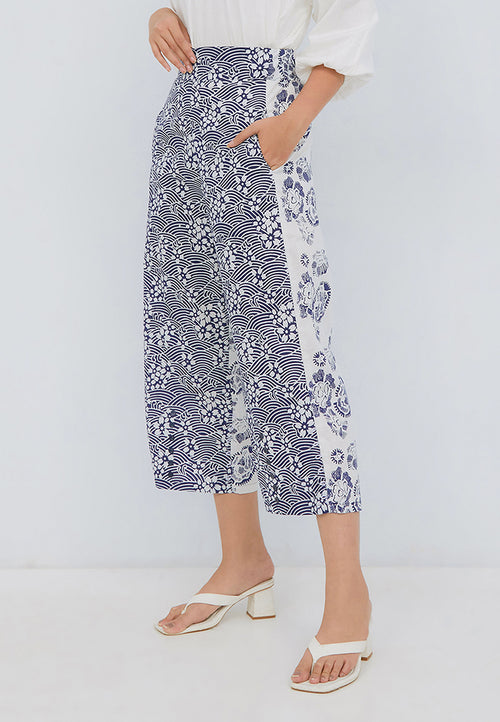 SAKURA さくら Navy 3-Way Pants