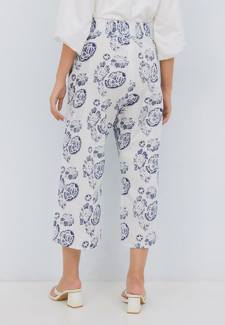 SAKURA さくら Navy 3-Way Pants