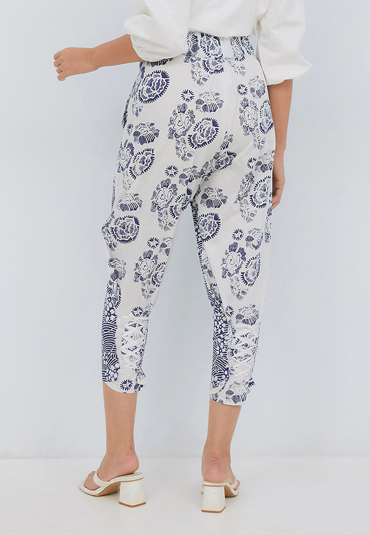 SAKURA さくら Navy 3-Way Pants