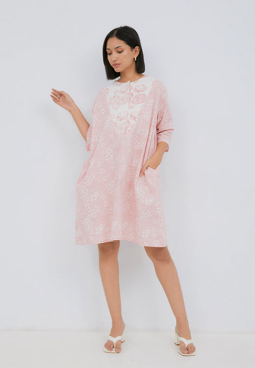 SAKURA さくら Blush Trapeze Dress