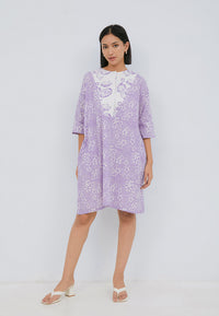 SAKURA さくら Lilac Trapeze Dress