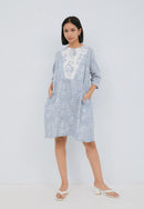 SAKURA さくら Grey Trapeze Dress