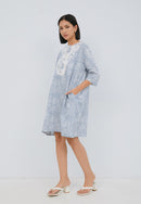 SAKURA さくら Grey Trapeze Dress