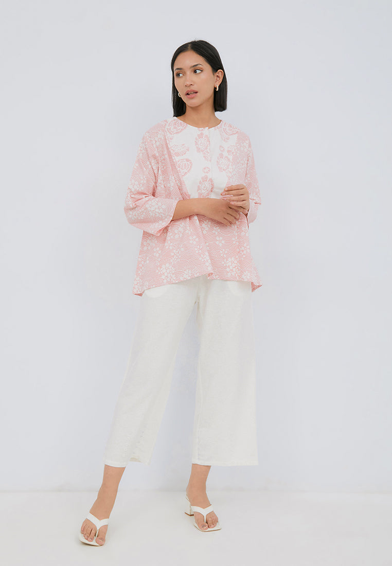 SAKURA さくら Blush Trapeze Shirt