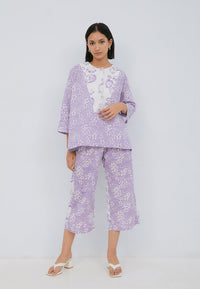 SAKURA さくら Lilac Trapeze Shirt