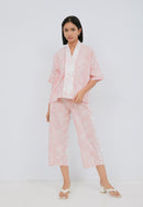 SAKURA さくら Blush 3/4 Sleeve Nyonya Top