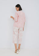 SAKURA さくら Blush 3/4 Sleeve Nyonya Top