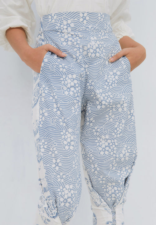 SAKURA さくら Grey 3-Way Pants