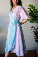 CANDY TILES Mint Wrap Dress