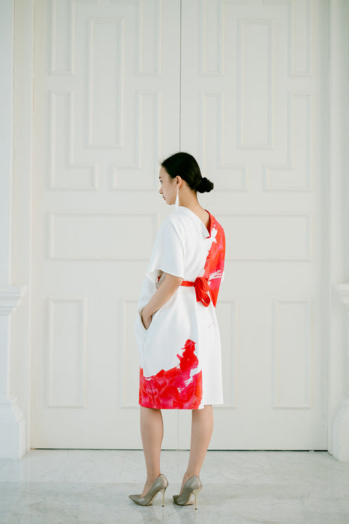 BLOOMS Kimono Dress