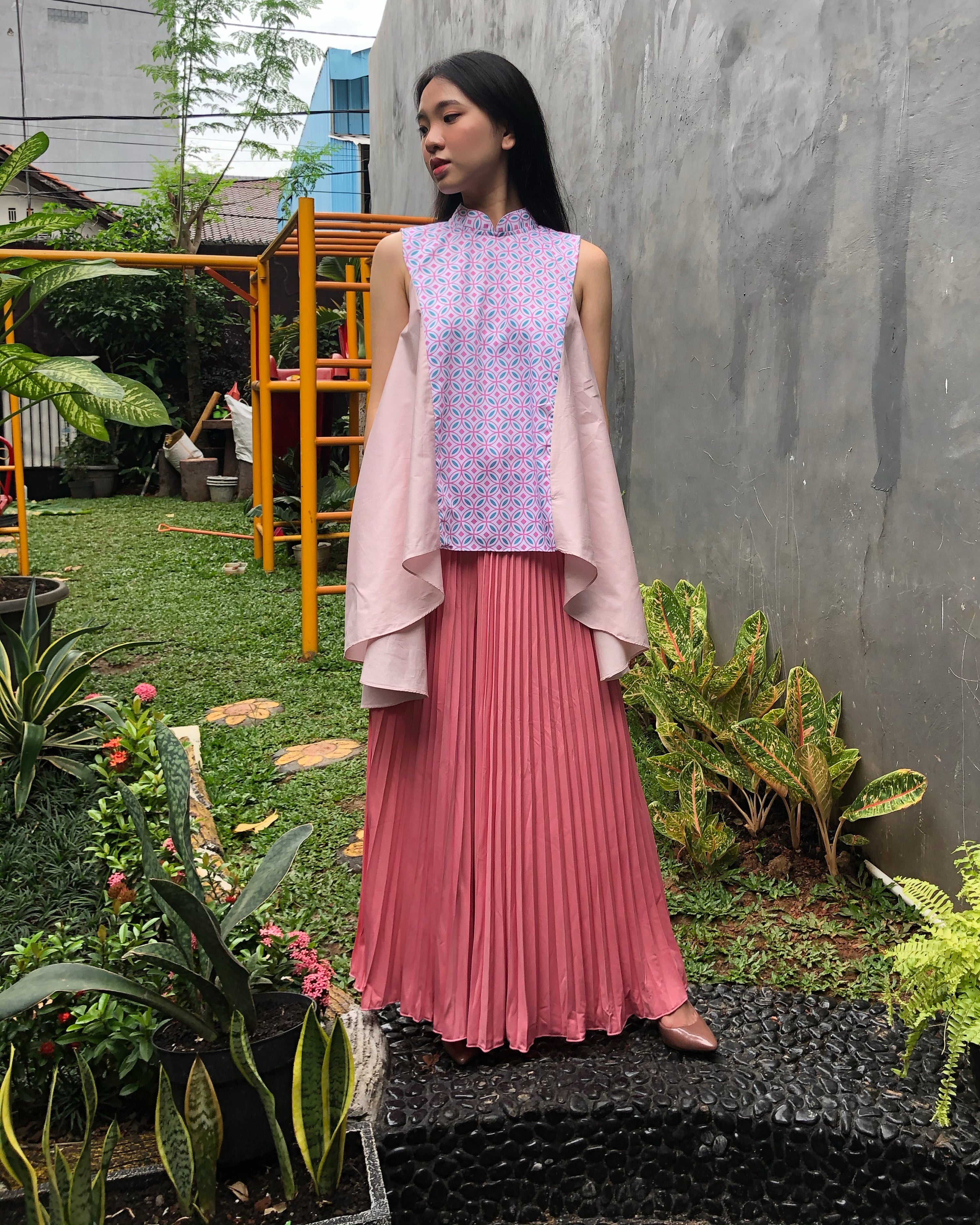 Candy Tiles Pink Flying Top