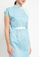 CANDY TILES MINT Kimono Cheongsam