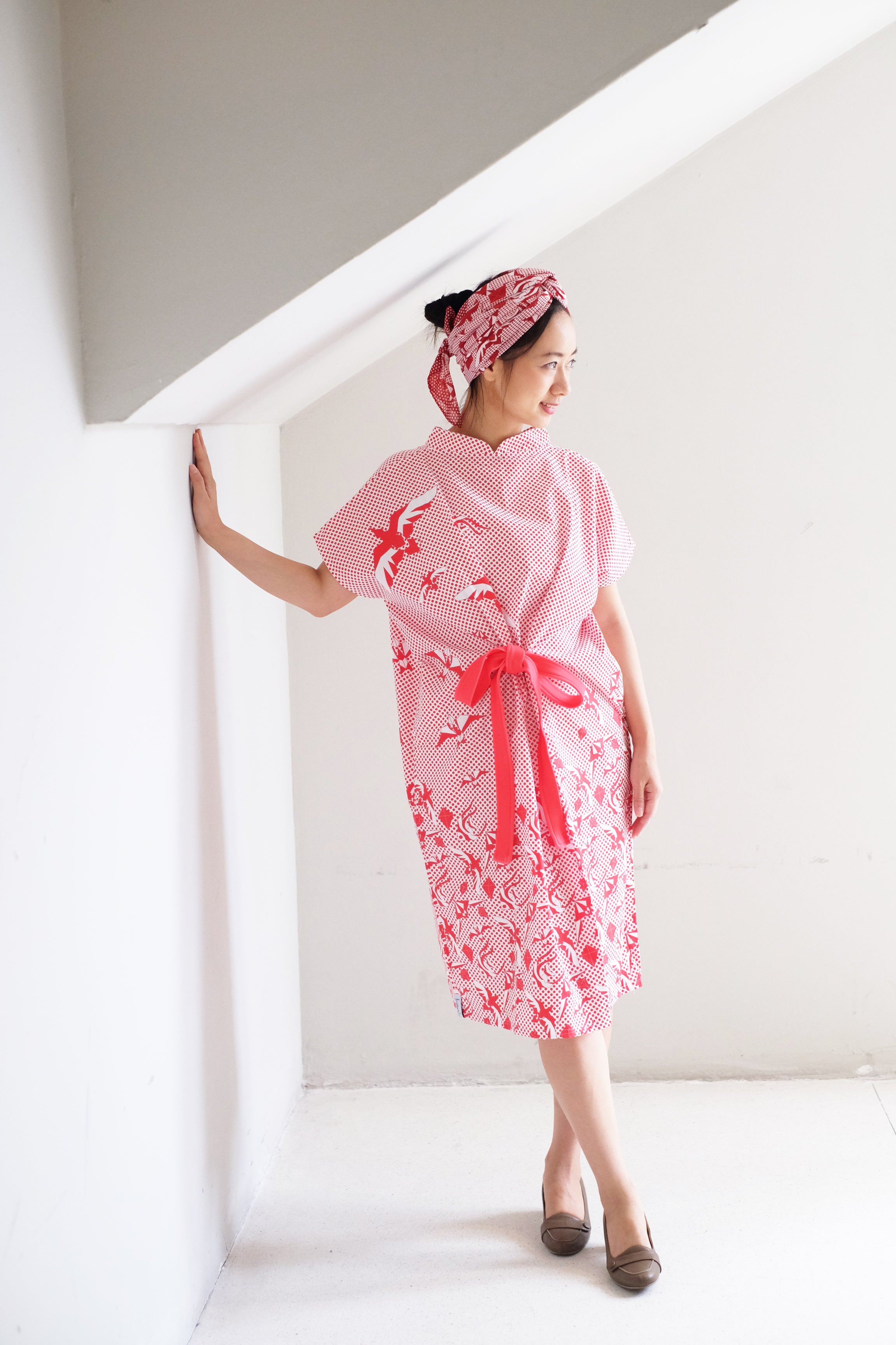 [SINGAPORE STORY] Dancing Kites Kimono Dress