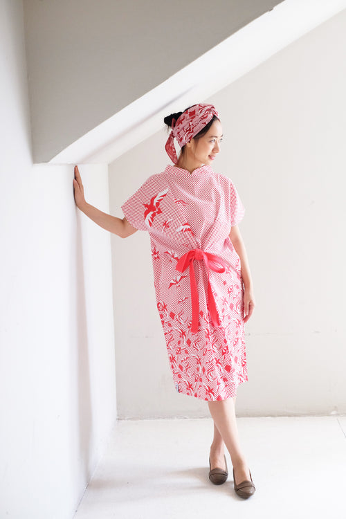 [SINGAPORE STORY] Dancing Kites Kimono Dress