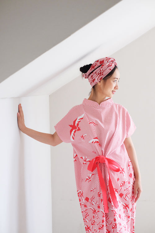 [SINGAPORE STORY] Dancing Kites Kimono Dress