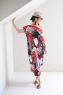 [SINGAPORE STORY] Tropical Garden Kimono Dress