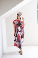 [SINGAPORE STORY] Tropical Garden Kimono Dress