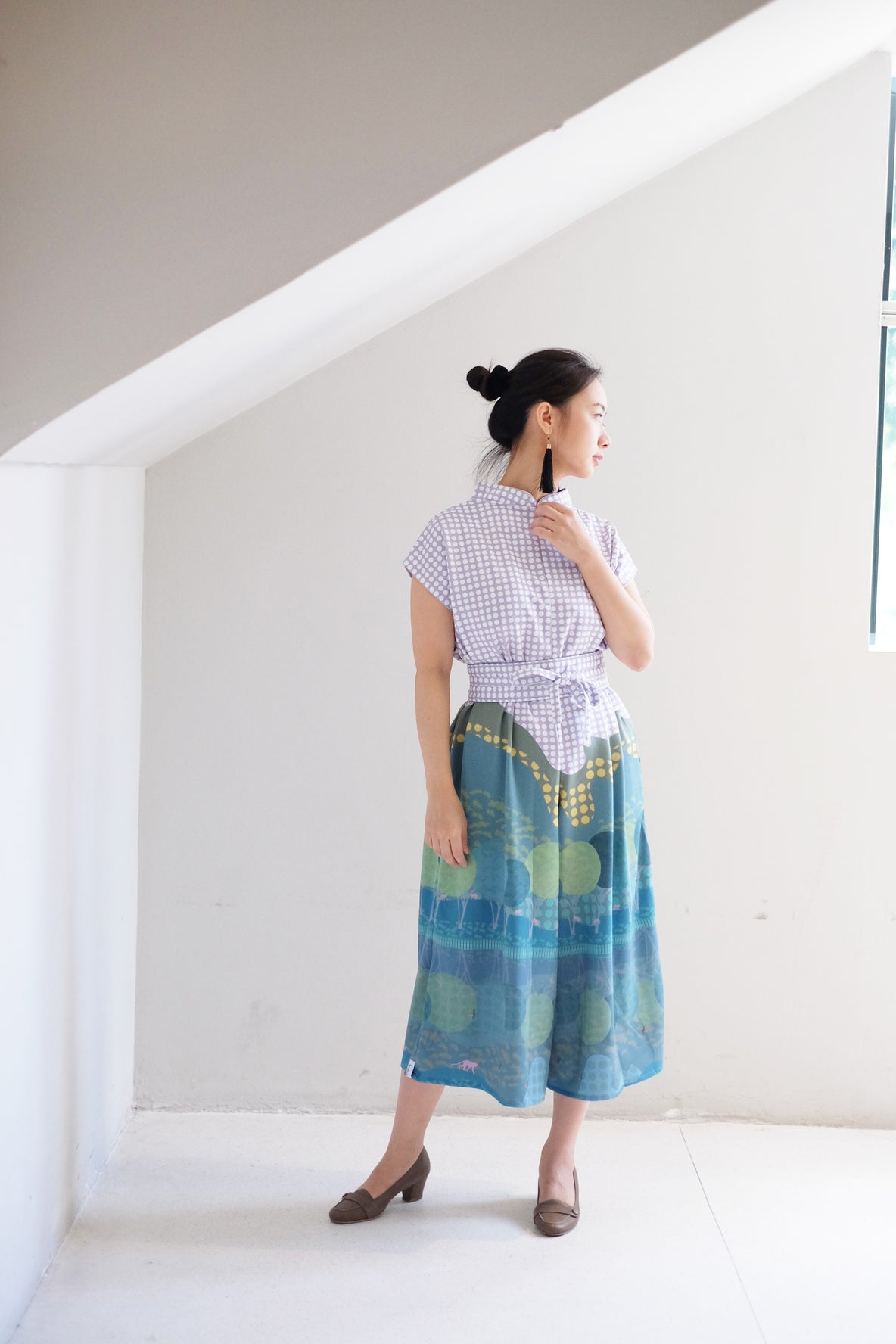 [SINGAPORE STORY] MacRitchie Jumpsuit (with COLLAR)