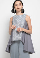 Floral Grey Flying Top