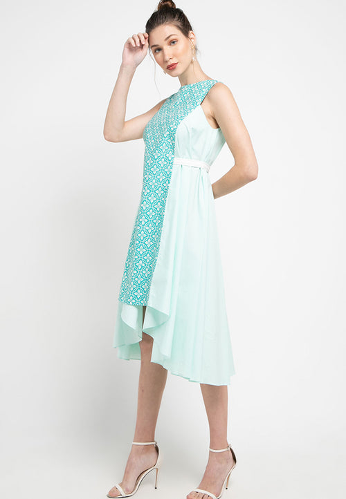 FLORAL Mint Flying Dress