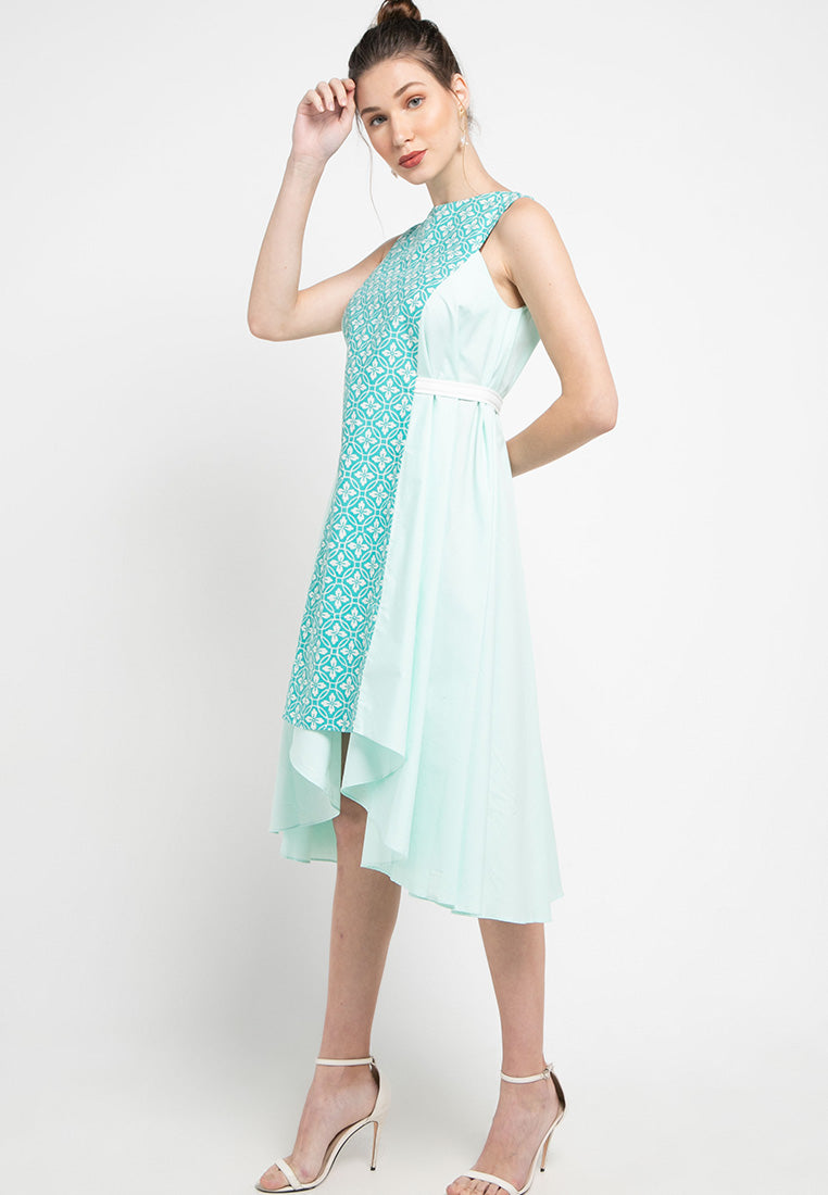 FLORAL Mint Flying Dress