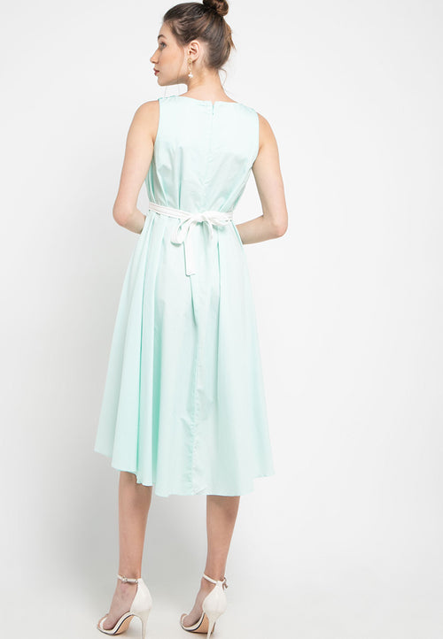 FLORAL Mint Flying Dress
