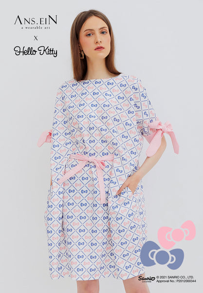 HELLO KITTY BOW Kimono Dress