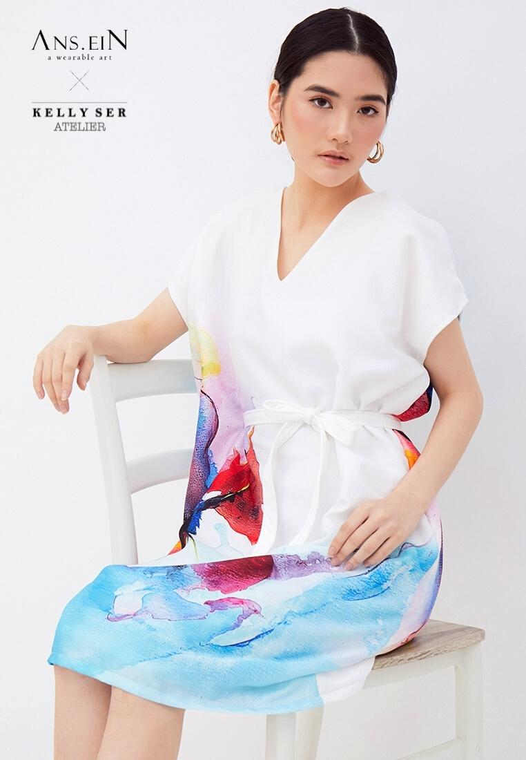 PARADISE Kimono Dress