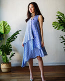 PERANAKAN BLU Layer Dress