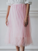 Basic Tulle Skirt - Pink