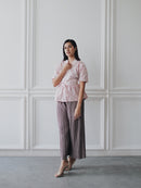Basic Pleated Culottes Maxi