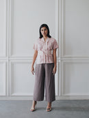Basic Double Pleated Culottes Maxi