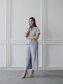 Basic Double Pleated Culottes Maxi