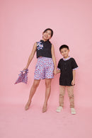 CHERRY BLOSSOM Black Boy Shirt