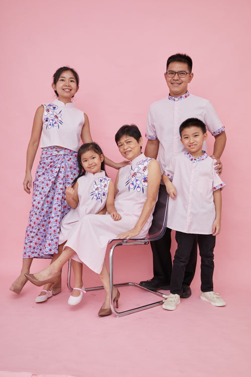 CHERRY BLOSSOM Pink Boy Shirt