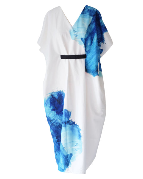 SPLASH Midi Kimono Dress