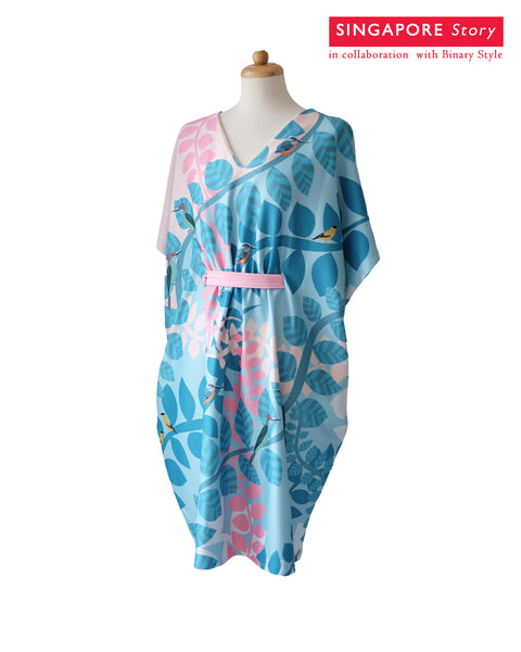 [SINGAPORE STORY] Native Bird Kimono Dress