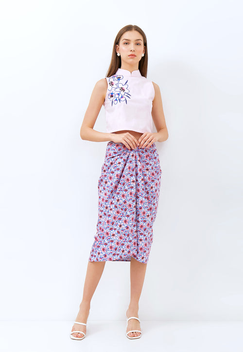 CHERRY BLOSSOM Sarong Skirt