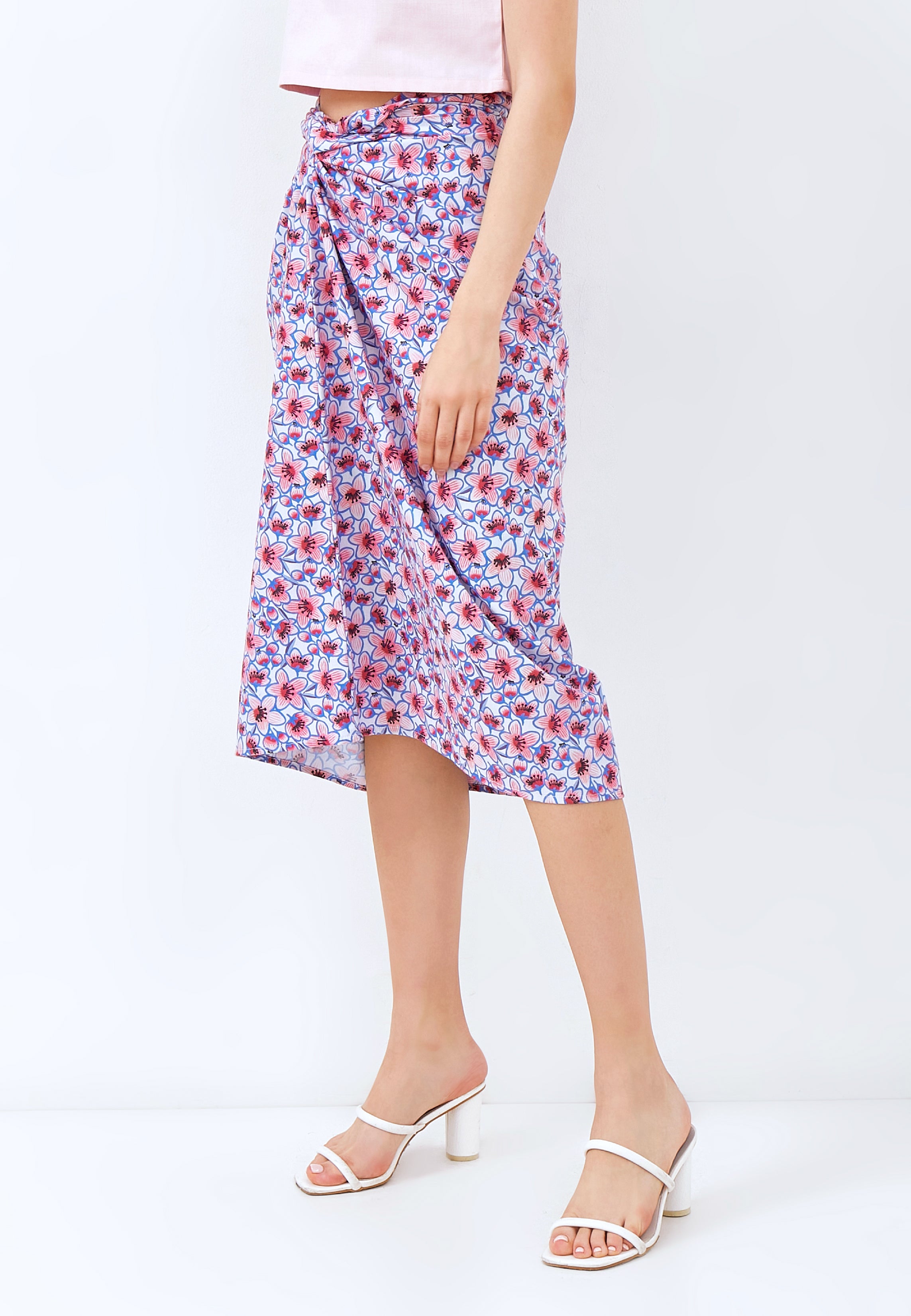 CHERRY BLOSSOM Sarong Skirt
