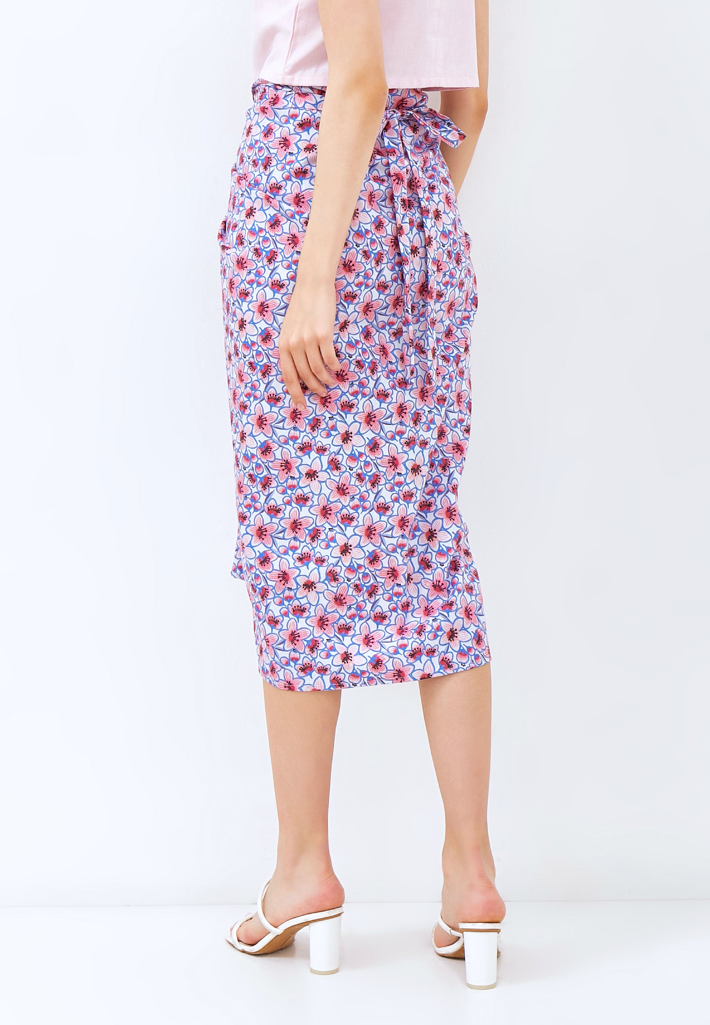 CHERRY BLOSSOM Sarong Skirt