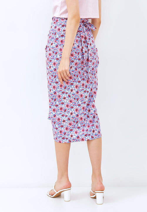 CHERRY BLOSSOM Sarong Skirt